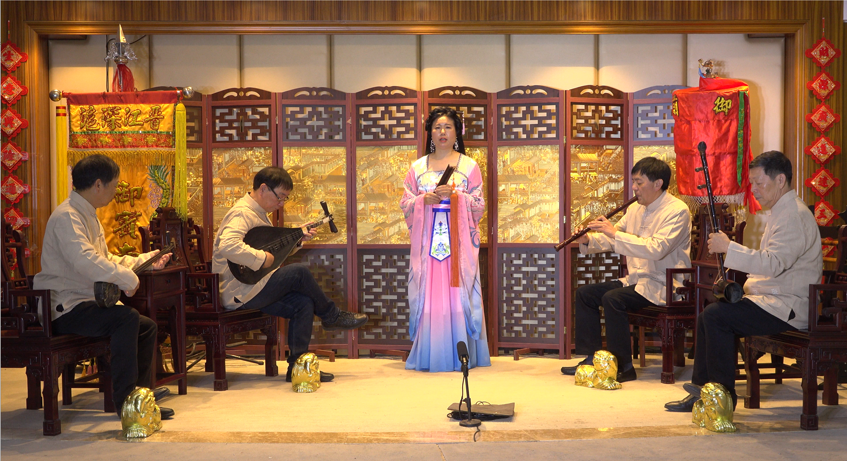 南音七撩曲《为君去》表演单位：中国泉州市艺如南音艺术团