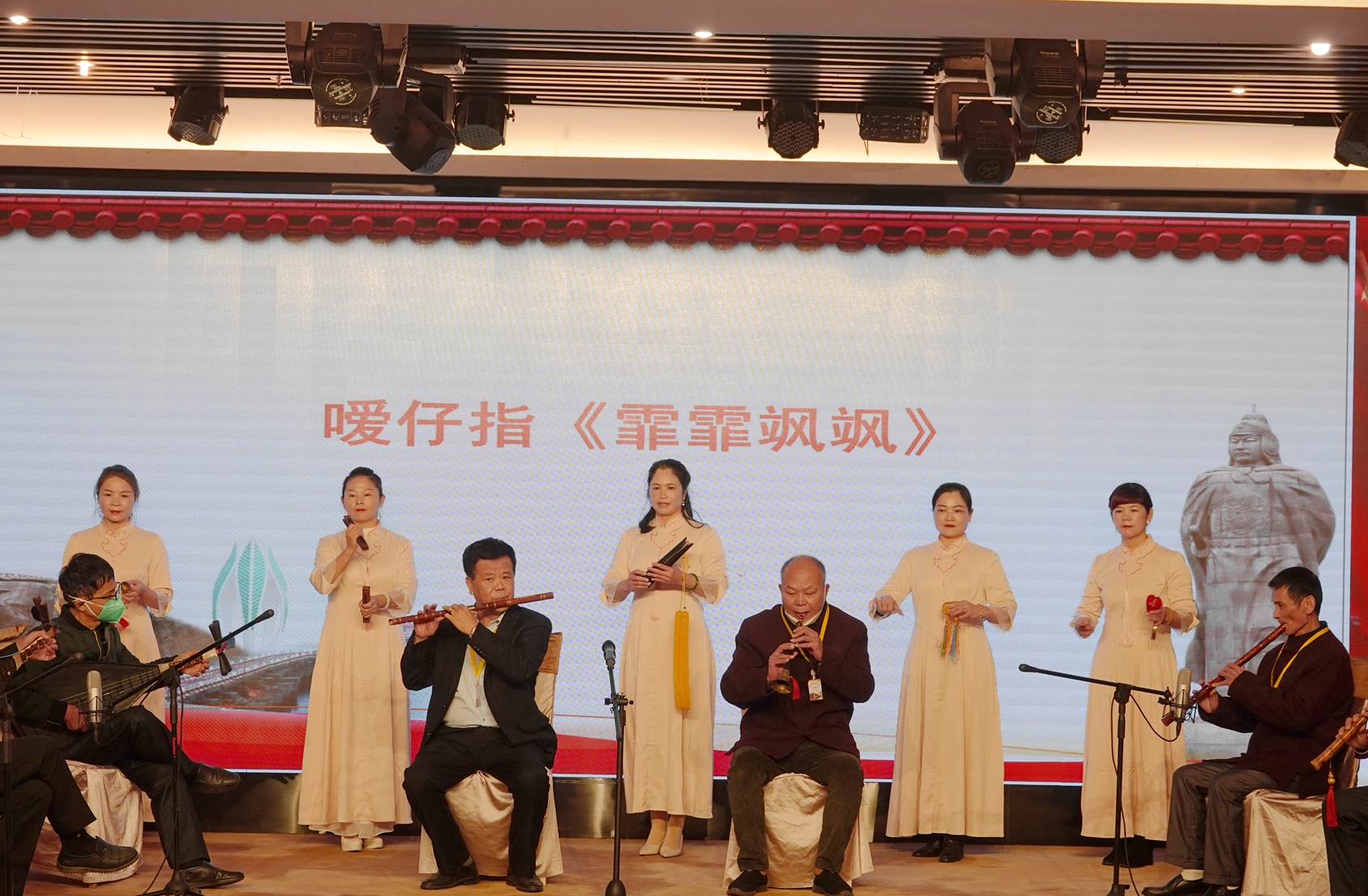 开场嗳仔指《霏霏飒飒》▏“喜庆二十大 雅乐献给党”2022年南安市南音大会唱